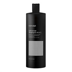 Concept Men Шампунь для волос мужской универсальный 4 в 1 для ежедневного применения, 300 мл 18953-21076 - фото 14775651