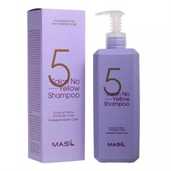 Masil Шампунь для нейтрализации желтизны волос / 5 Salon No Yellow Shampoo, 500 мл 23161-64444 - фото 14775730