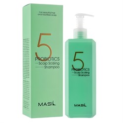 Masil Шампунь для волос глубокоочищающий с пробиотиками / 5 Probiotics Scalp Scaling Shampoo, 500 мл 23165-64457 - фото 14775734