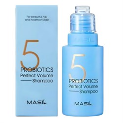 Masil Шампунь для объёма волос с пробиотиками / 5 Probiotics Perpect Volume Shampoo, 50 мл 23157-64465 - фото 14775735
