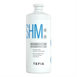 TEFIA Mytreat Беcсульфатный мицеллярный шампунь / Sulfate-Free Micellar Shampoo, 1000 мл 19920-22041 - фото 14776032