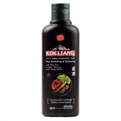 Kokliang Натуральный травяной кондиционер для темных волос / Herbal Conditioner Hair Darkening & Thickening, 200 мл 21488-30328 - фото 14776289