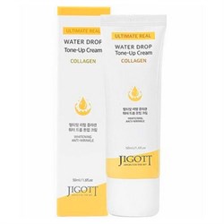 Jigott Крем для лица омолаживающий с коллагеном / Ultimate Real Collagen Water Drop Tone Up Cream, 50 мл 20938-29800 - фото 14778025