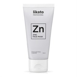Likato Маска для лица очищающая с цинком, 50 мл 20264-24827 - фото 14778316