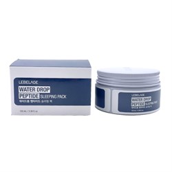 Lebelage Увлажняющая ночная аква-маска для лица с пептидами / Water Drop Water Drop Peptide Sleeping Pack, 100 мл 24088-65740 - фото 14778393