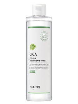 MeLoSo Тонер для лица с экстрактом центеллы / Cica Calming Blemish Care Toner, 300 мл 24723-72435 - фото 14779077