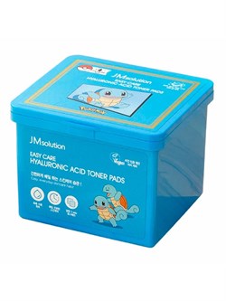 JMsolution Увлажняющие тонер-пэды с гиалуроновой кислотой / Toner Pad Easy Care Hyaluronic Acid, 70 шт. 25379-75857 - фото 14779178