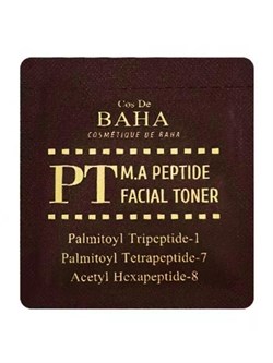 Cos De BAHA Пептидный тонер для лица с матриксилом и аргирелином / M.A. Peptide Facial Toner Sample (PT), 1,5 мл 27890-76548 - фото 14779207