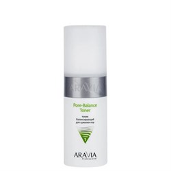 Aravia Тоник балансирующий для сужения пор для жирной и проблемной кожи / Pore-Balance Toner, 150 мл 20502-25581 - фото 14779237
