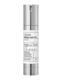 VT Cosmetics Бустер-сыворотка для лица с микроиглами и экстрактом центеллы азиатской / Reedle Shot 100, 50 мл 27948-76619 - фото 14779552