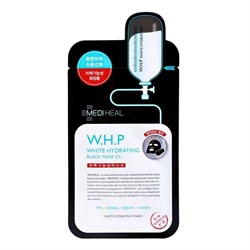 Mediheal Маска для лица тканевая осветляющая с древесным углем / W.H.P White Hydrating Black Mask, 35 г 13158-29901 - фото 14780130