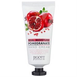 Jigott Крем для рук с экстрактом граната / Real Moisture Pomegranate Hand Cream, 100 мл 10421-8012 - фото 14780434