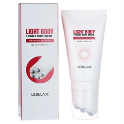 Lebelage Крем для тела массажный с 5 роликовыми шариками / Light Body 5 Roller Shape Cream, 120 мл 24077-65735 - фото 14780828