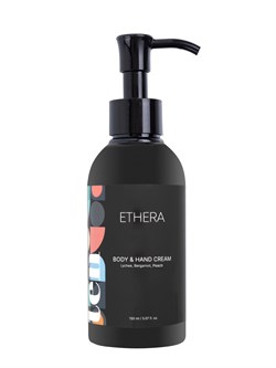 ETHERA Парфюмированный крем для кожи рук и тела / Lychee, Bergamot, Peach, 150 мл 25341-73584 - фото 14780896