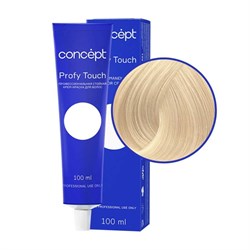Concept Profy Touch 10.1 Профессиональный крем-краситель для волос, очень светлый платиновый блондин, 100 мл 18962-21085 - фото 14781931