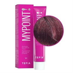 TEFIA Mypoint 4.5 Перманентная крем-краска для волос / Брюнет красный, 60 мл 20088-24071 - фото 14781977