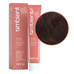 TEFIA Ambient 6.877 Перманентная крем-краска для волос / Темный блондин интенсивный коричнево-фиолетовый, 60 мл 22233-41617 - фото 14782122