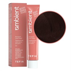 TEFIA Ambient 4.5 Перманентная крем-краска для волос / Брюнет красный, 60 мл 22205-41661 - фото 14782141