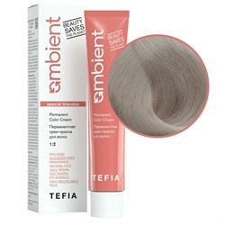 TEFIA Ambient 1011 Перманентная крем-краска для волос / Специальный блондин интенсивный пепельный, 60 мл 22238-41670 - фото 14782147