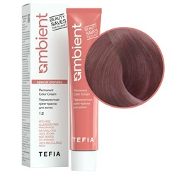 TEFIA Ambient 1006 Перманентная крем-краска для волос / Специальный блондин махагоновый, 60 мл 22235-41724 - фото 14782153