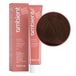 TEFIA Ambient 6.43 Перманентная крем-краска для волос / Темный блондин медно-золотистый, 60 мл 22196-41837 - фото 14782287