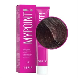 TEFIA Mypoint 5.3 Перманентная крем-краска для волос / Светлый брюнет золотистый, 60 мл 20093-24075 - фото 14782700