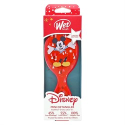 Wet Brush Расческа для спутанных волос мини / Holiday Joy Mini Detangler Mickey BWR832MMTR 9960-30287 - фото 14783386