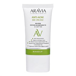 Aravia Laboratories BB-крем против несовершенств / Anti-Acne BB Cream, 14 легкий загар, 50 мл 24016-65795 - фото 14785579