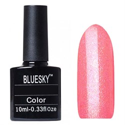 Bluesky Гель-лак для ногтей / Classic 133 SH, кораллово-розовый с шиммером, 10 мл 9801-76025 - фото 14787713