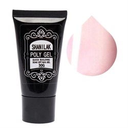 SHANILAK Полигель для наращивания ногтей 021, розовый беж 11574-29567 - фото 14787983