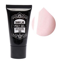 SHANILAK Полигель для наращивания ногтей 008, нежный розовый 11577-29570 - фото 14787987