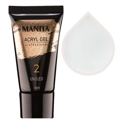 Manita Professional Акриловый гель для моделирования ногтей №02, 30 мл 21785-43535 - фото 14788059