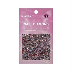 Nail Art Стразы для ногтей №3, мульти 15826-16580 - фото 14788337