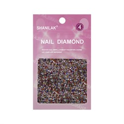 Nail Art Стразы для ногтей №4, мульти 15827-16581 - фото 14788338