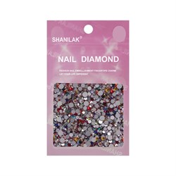 Nail Art Стразы для ногтей микс цветов и размеров, мульти 15829-16583 - фото 14788340