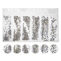 Nail Art Набор страз для ногтей, синий 15850-16603 - фото 14788367