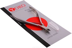 YOKO Кусачки маникюрные для кутикулы / Professional Quality SK 016, одинарная пружина, ручная заточка, 7 мм 3107-2443 - фото 14788453