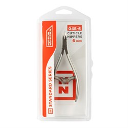 Nippon Nippers Кусачки маникюрные для кутикулы / Standard NN_NS-04S-6, спиральная пружина, ручная заточка, 6 мм 23826-65533 - фото 14788626