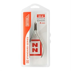 Nippon Nippers Кусачки маникюрные для кутикулы / Standard NN_NS-01-4, двойная пружина, ручная заточка, 4 мм 23815-65538 - фото 14788632