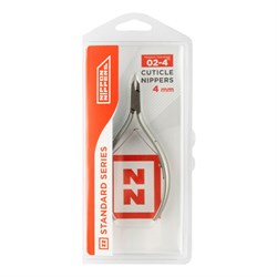 Nippon Nippers Кусачки маникюрные для кутикулы / Standard NN_NS-02-4, двойная пружина, ручная заточка, 4 мм 23819-65537 - фото 14788986