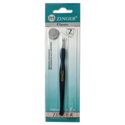 Zinger Триммер для удаления кутикулы / Classic SLC-703-B black logo#1, 11,5 см 1331-64896 - фото 14803620