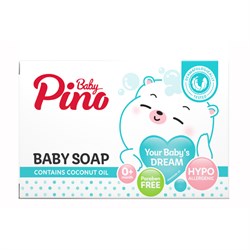 Baby Pino Детское туалетное мыло для нормальной кожи 0+, 75 г 25214-72970 - фото 14804360