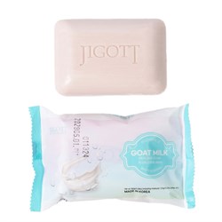 Jigott Мыло-скраб для лица и тела с экстрактом козьего молока / Goat Milk Scrub Soap, 150 г 25816-73156 - фото 14804385