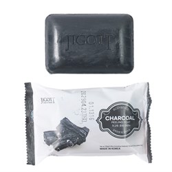 Jigott Мыло-скраб для лица и тела с древесным углем / Charcoal Scrub Soap, 150 г 25817-73161 - фото 14804423