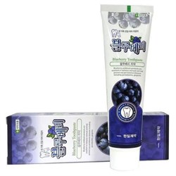Hanil Зубная паста с экстрактом голубики / Natural A Blueberry Toothpaste, 180 г 20305-25223 - фото 14804545