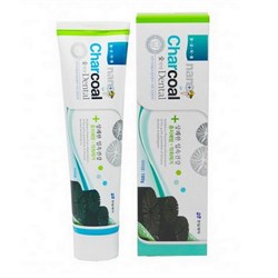 Hanil Зубная паста с серебром и бамбуковым углем / Whitening Bamboo Charcoal Toothpast, 180 мл 16946-17989 - фото 14804620