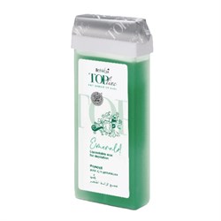 ItalWax Воск для депиляции в картридже / Top Line, изумруд, 100 мл 27664-72386 - фото 14804879