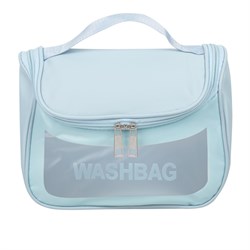 Kristaller Косметичка женская Washbag zippered envelope, голубой 25070-72482 - фото 14805180
