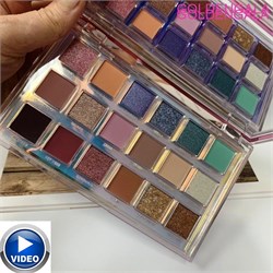 Тени NUDE NEW PALETTE,матовые+перламутровые 18 цветов 243016-252602 - фото 14817588
