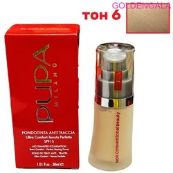 Тональный крем fondotinta antitraccia 30 мл тон 6 188496-231988 - фото 14817732